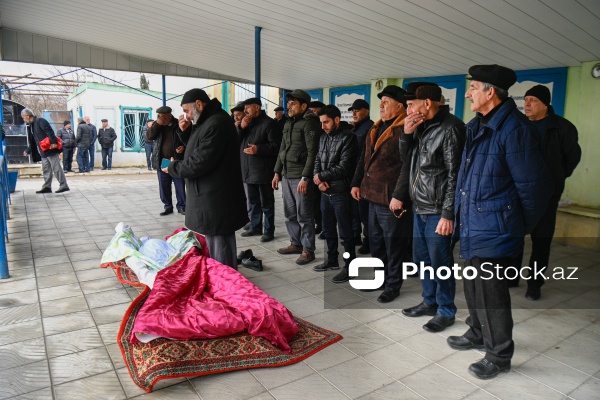 Azərbaycanlı aktrisa Çimnaz Sultanova ilə keçirilən vida mərasimi