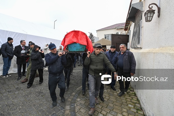 Azərbaycanlı aktrisa Çimnaz Sultanova ilə keçirilən vida mərasimi