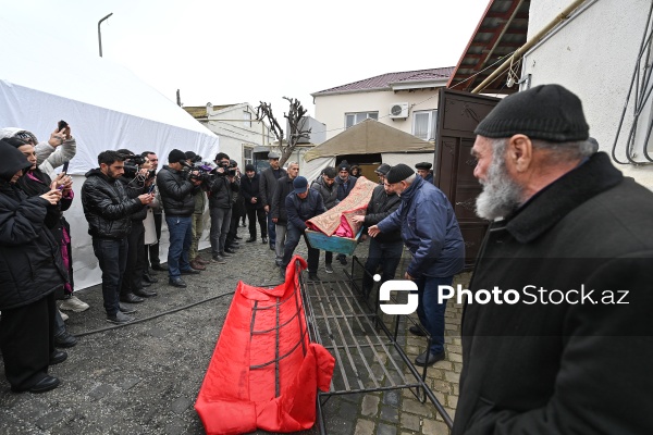 Azərbaycanlı aktrisa Çimnaz Sultanova ilə keçirilən vida mərasimi