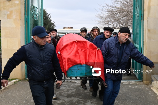 Azərbaycanlı aktrisa Çimnaz Sultanova ilə keçirilən vida mərasimi