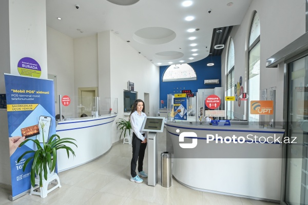 20 minə yaxın əhaliyə xidmət göstərən “Azərpoçt” filialı