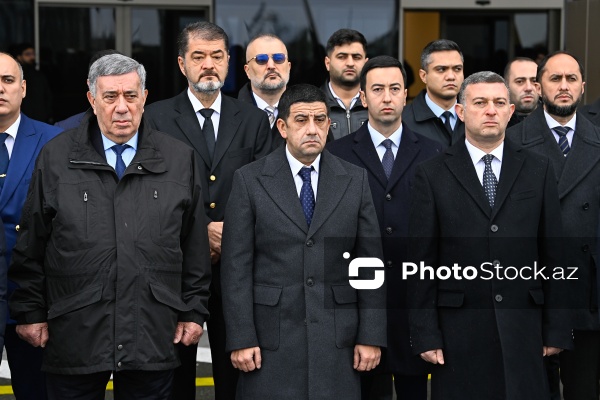 Bakı aeroportunda təyyarə qəzasında həlak olmuş şəxslərin xatirəsi yad edilib