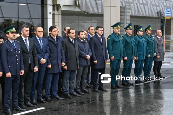 Bakı aeroportunda təyyarə qəzasında həlak olmuş şəxslərin xatirəsi yad edilib