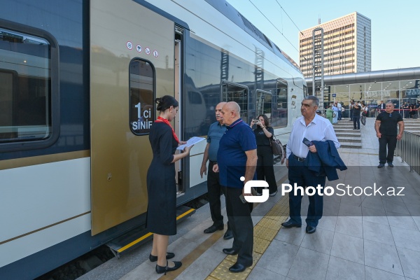 Bakı-Ağdam sərnişin qatarı istifadəyə verilib
