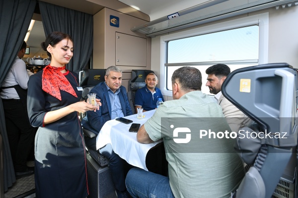 Bakı-Ağdam sərnişin qatarı istifadəyə verilib