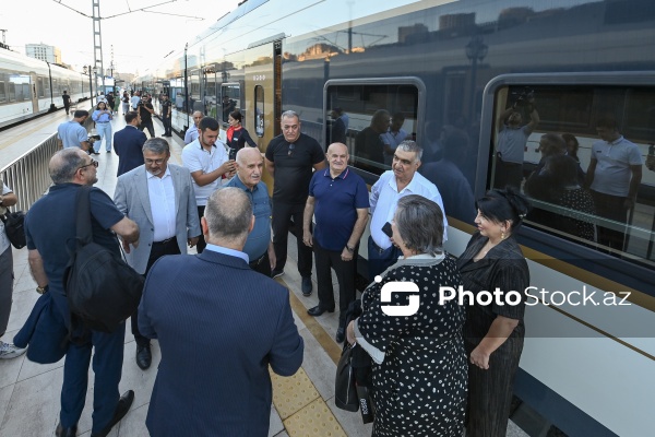 Bakı-Ağdam sərnişin qatarı istifadəyə verilib