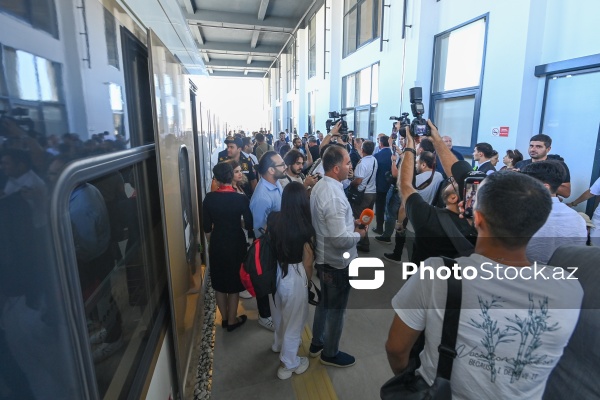 Bakı-Ağdam sərnişin qatarı təyinat məntəqəsinə çatıb