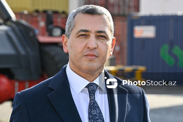 Eldar Salahov - Bakı Beynəlxalq Dəniz Limanına təşkil olunan mediaturda