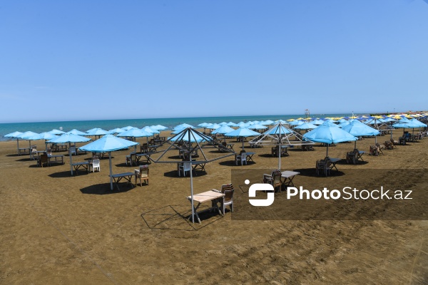 Buzovna və Şıx çimərliklərində yay mövsümünə hazırlıq