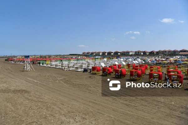 Buzovna və Şıx çimərliklərində yay mövsümünə hazırlıq