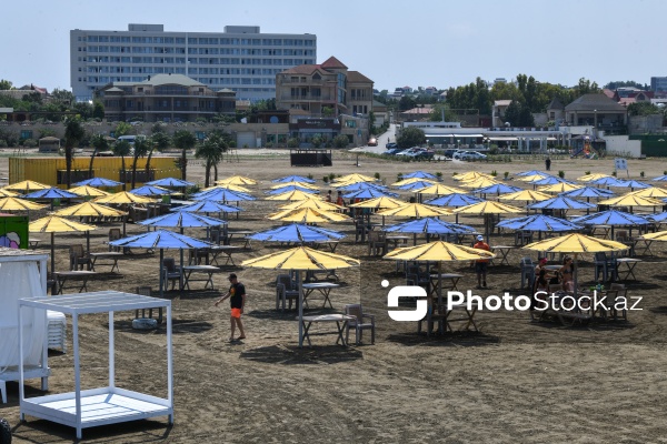 Buzovna və Şıx çimərliklərində yay mövsümünə hazırlıq