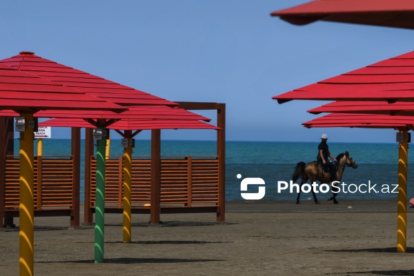 Buzovna və Şıx çimərliklərində yay mövsümünə hazırlıq