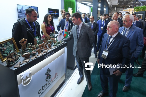 Bakı Ekspo Mərkəzində keçirilən "Rebuild Karabakh-2025" sərgisi