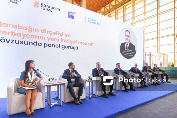 Bakı Ekspo Mərkəzində keçirilən "Rebuild Karabakh-2025" sərgisi