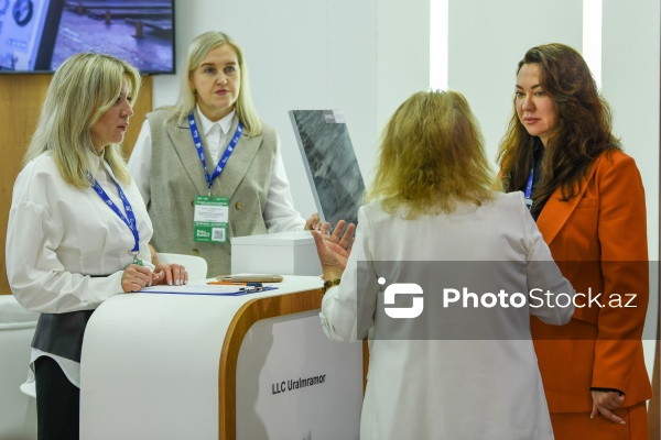 Bakı Ekspo Mərkəzində keçirilən "Rebuild Karabakh-2025" sərgisi