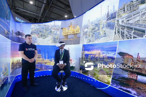 Bakı Enerji Həftəsi çərçivəsində təşkil olunan "Caspian Oil and Gas" və "Caspian Power" sərgiləri