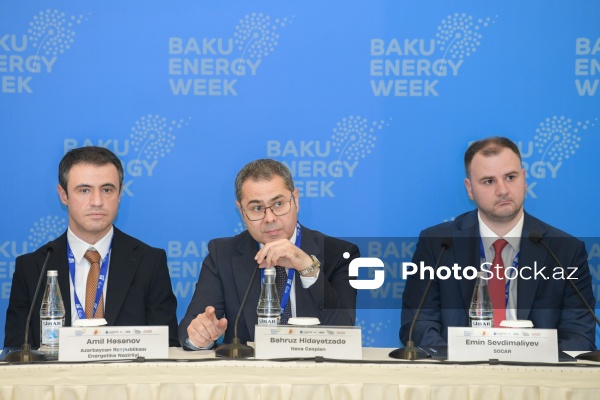 Bakı Enerji Həftəsi və "TransLogistika Caspian" sərgisinə həsr olunmuş mətbuat konfransı