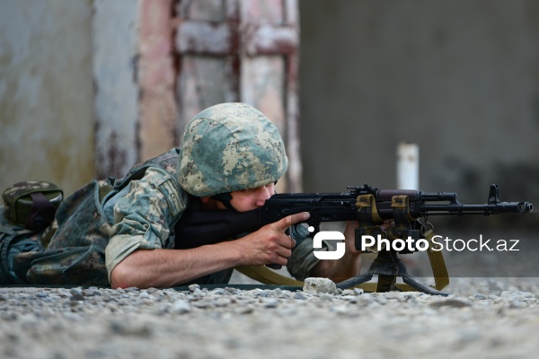 Azərbaycan ordusunun Təlim və Tədris Mərkəzində hərbi hazırlıq prosesi
