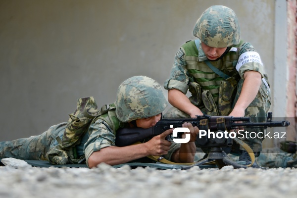 Azərbaycan ordusunun Təlim və Tədris Mərkəzində hərbi hazırlıq prosesi
