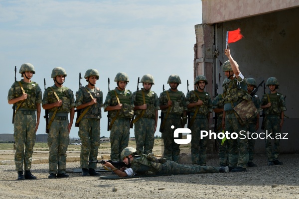 Azərbaycan ordusunun Təlim və Tədris Mərkəzində hərbi hazırlıq prosesi