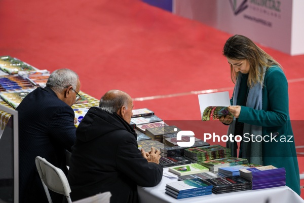 Bakı İdman Sarayında keçirilən kitab sərgisi