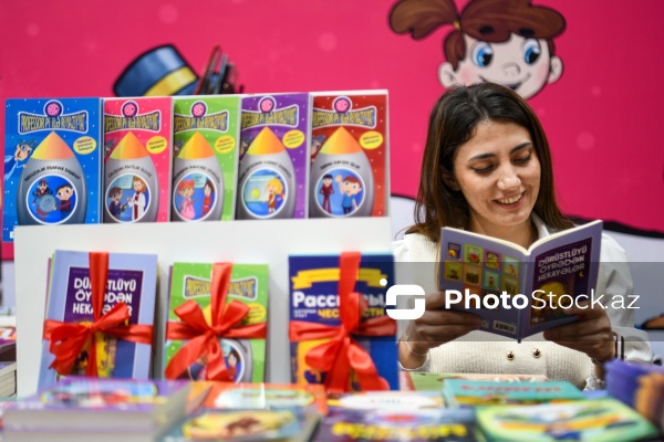 Bakı İdman Sarayında keçirilən kitab sərgisi