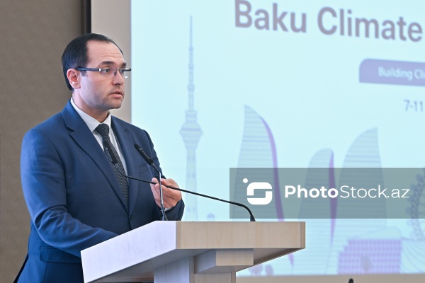 Məcnun Məmmədov - Bakı Konqres Mərkəzində keçirilən IV İqlim Həftəsinin ikinci günündə