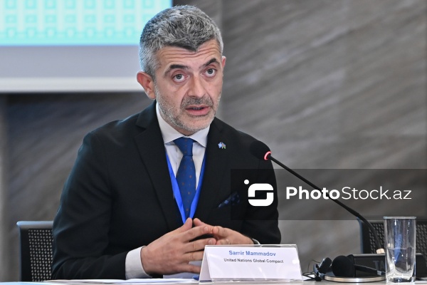Bakı Konqres Mərkəzində keçirilən IV İqlim Həftəsinin üçüncü günü