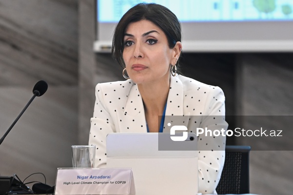 Bakı Konqres Mərkəzində keçirilən IV İqlim Həftəsinin üçüncü günü