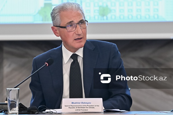 Muxtar Babayev - Bakı Konqres Mərkəzində keçirilən IV İqlim Həftəsinin üçüncü günündə