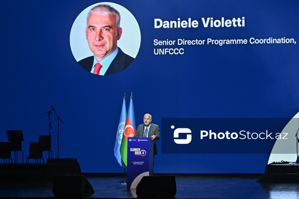 Daniele Violetti - Bakı Konqres Mərkəzində keçirilən IV İqlim Həftəsinin üçüncü günündə