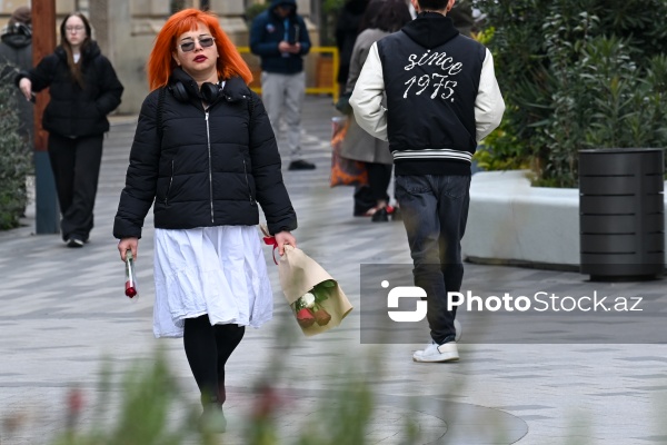 Bakı küçələrində 8 Mart Beynəlxalq Qadınlar Günü