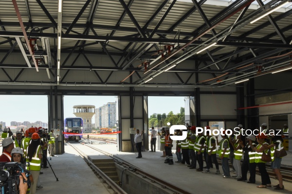 "Bakı Metropoliteni" QSC-nin "Dərnəgül" elektrik deposuna təşkil edilən media-tur
