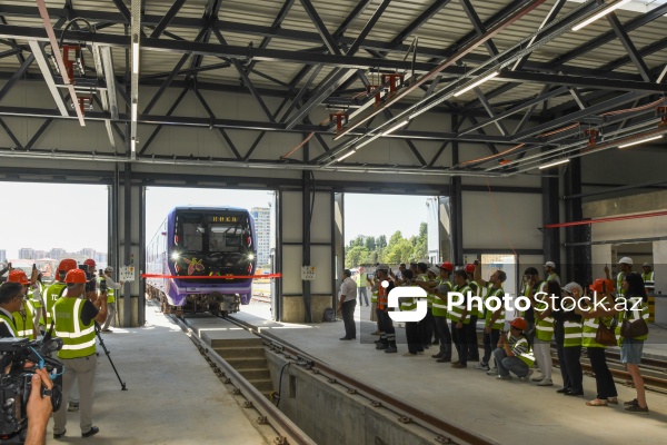 "Bakı Metropoliteni" QSC-nin "Dərnəgül" elektrik deposuna təşkil edilən media-tur