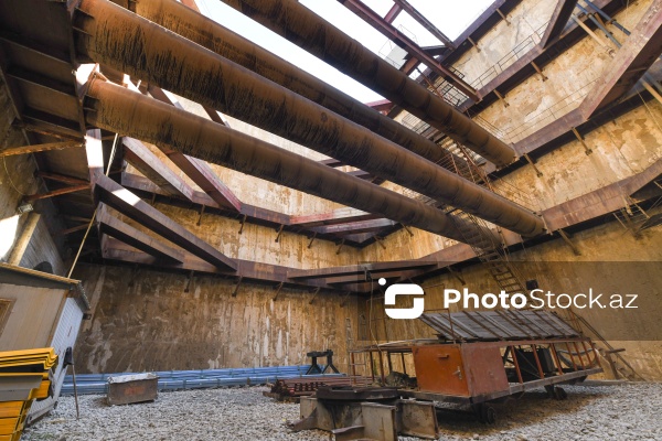 "Bakı Metropoliteni"nin "B-04" stansiyasında davam edən tikinti işləri
