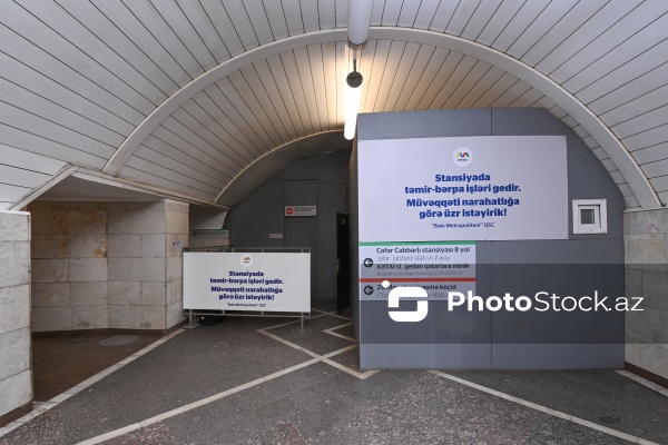 Bakı metrosunda xətlərin ayrılması layihəsi çərçivəsində 200 metrlik tunelin inşasına hazırlıq işləri