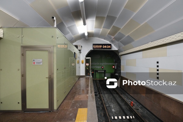 Bakı metrosunda xətlərin ayrılması layihəsi çərçivəsində 200 metrlik tunelin inşasına hazırlıq işləri