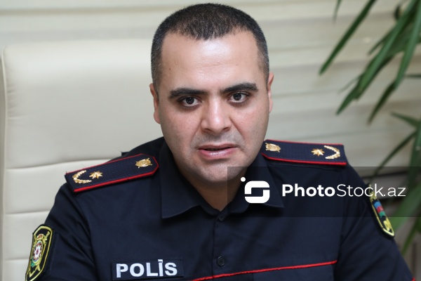Bakı Şəhər Dövlət Yol Polisi İdarəsinin baş inspektoru, polis mayoru Araz Əsgərli