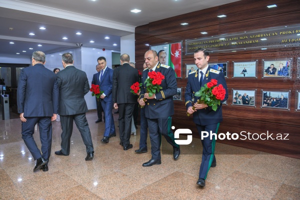 Bakı şəhər prokurorluğunun inzibati binasının yeni korpusunun açılış mərasimi