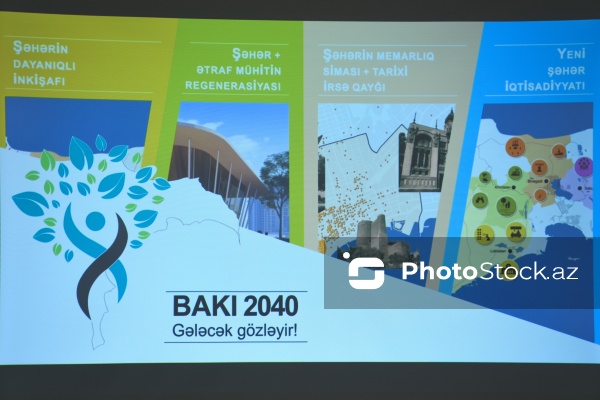 Bakı şəhərinin 2040-cı ilədək inkişafına dair Baş planının təqdimatı keçirilib