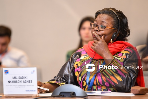 Sadiki Nyabisoki Aqnes - "Belçika müstəmləkəçiliyi: Tanınma və Məsuliyyət" konfransında
