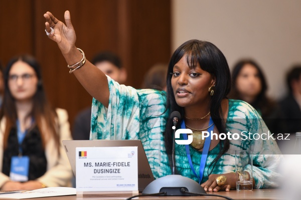 Mari Fidel Dusingize - "Belçika Müstəmləkəçiliyi: Tanınma və Məsuliyyət" konfransında