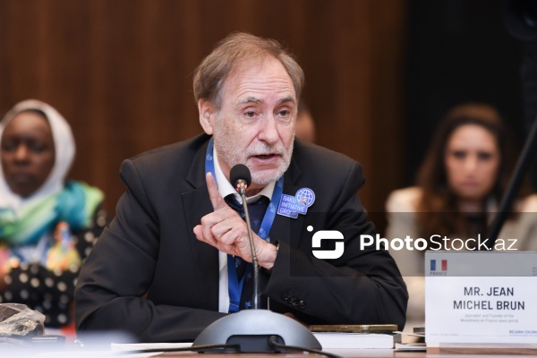 Jan-Mişel Brun - "Belçika müstəmləkəçiliyi: Tanınma və Məsuliyyət" konfransında