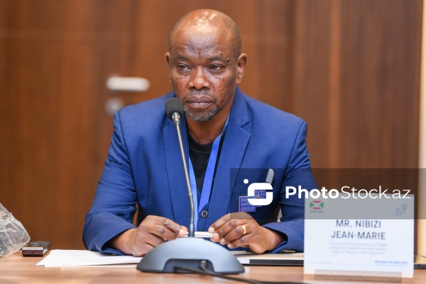 Jan-Mari Nibizi - "Belçika Müstəmləkəçiliyi: Tanınma və Məsuliyyət" konfransında