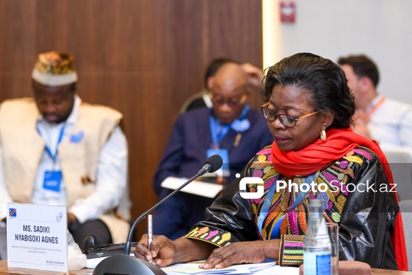 Sadiki Nyabisoki Aqnes - "Belçika müstəmləkəçiliyi: Tanınma və Məsuliyyət" konfransında