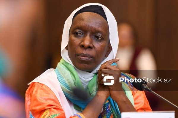 Aline Dusabe - "Belçika müstəmləkəçiliyi: Tanınma və Məsuliyyət" konfransında