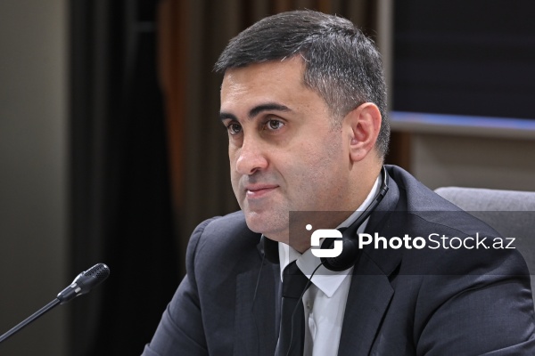 Abbas Abbasov - Bakı Təşəbbüs Qurupunun Bakıda keçirilən beynəlxalq konfransında