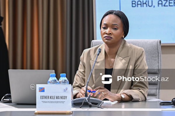 Ester Kile Va Nqoy - Bakı Təşəbbüs Qurupunun Bakıda keçirilən beynəlxalq konfransında
