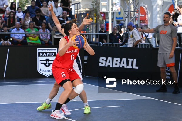Bakıda keçirilən 3x3 basketbol üzrə Dünya Qadın Seriyasının Səbail mərhələsi