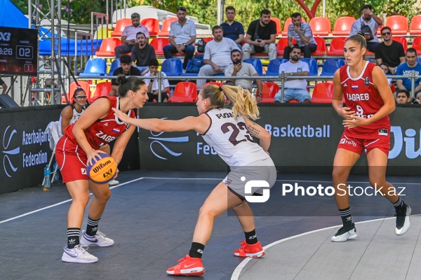 Bakıda keçirilən 3x3 basketbol üzrə Dünya Qadın Seriyasının Səbail mərhələsi